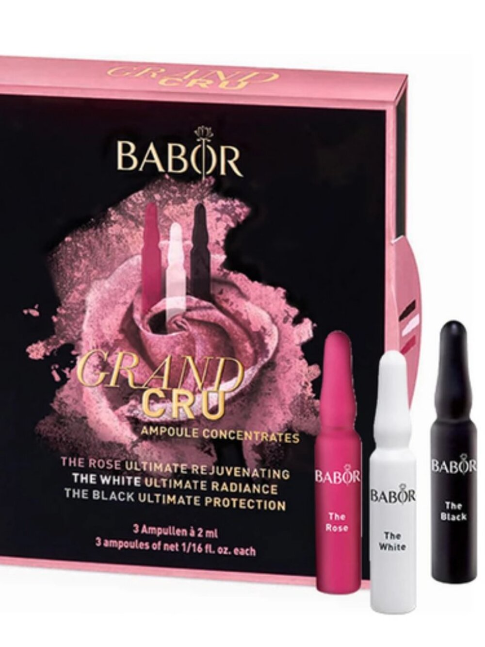 NEW Babor Grand Cru Ampoule Concentrates Anti Aging Serum Extract